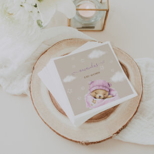 Guardanapo De Papel Chá de bebê das nuvens de ursos