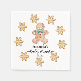 Guardanapo De Papel Chá de bebê de biscoitos de Natal