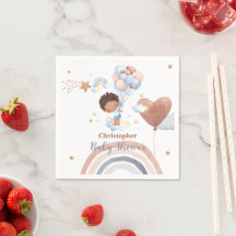 Chá de bebê de criança afro-americana bebê balão F