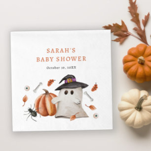 Guardanapo De Papel Chá de Bebê de Halloween