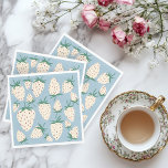 Guardanapo De Papel Chá de Bebê de Morango Branco Pineberry PERSONALIZ<br><div class="desc">Adequação simples e fofa perfeita para um chá divertido! Arte feita à mão para você! Personalize com seu próprio texto ou mude as cores. Verifique minha loja para muitas outras cores e designs ou me avise se você gostaria de algo personalizado! Também estão disponíveis itens correspondentes, como convites, menus, papel...</div>