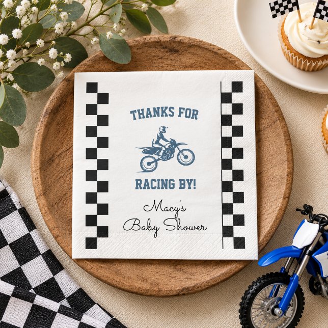 Guardanapo De Papel Chá de Bebê de Moto Off-Road (Criador carregado)