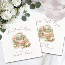 Chá de Bebê Floral Novo Capítulo Nupcial