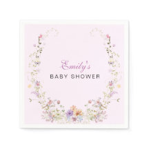 Chá de Bebê Florzinha Selvagem 