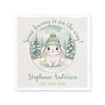 Chá de Bebê Neutro Coelhinho de Inverno