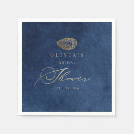 Guardanapo De Papel Chá de Bebê Nobre Marítimo Moderno & Elegante