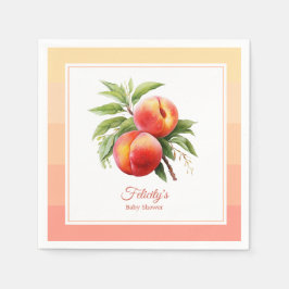 Guardanapo De Papel Chá de Bebê Peach Fuzz