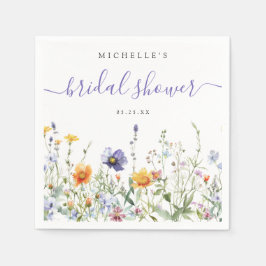 Guardanapo De Papel Chá de Bebê Wildflower Field