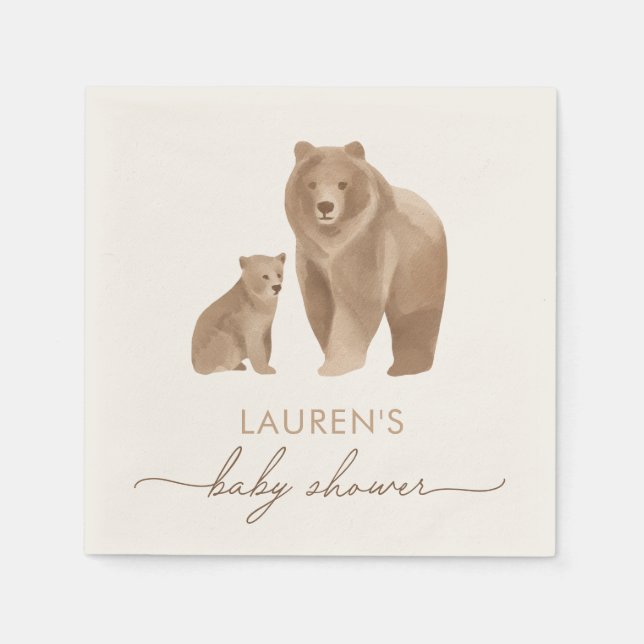 Guardanapo De Papel Chá de fraldas (Frente)