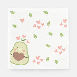 Guardanapo De Papel Chá de fraldas Avocado, Menina, Avocado Bonito