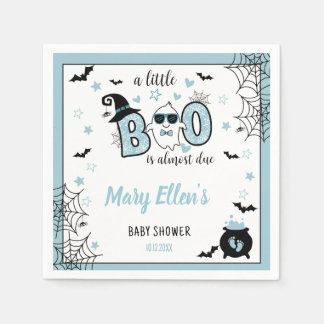 Guardanapo De Papel Chá de fraldas AZUL DE HALLOWEEN