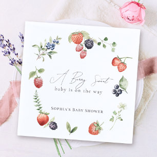 Guardanapo De Papel Chá de fraldas Berry Sweet