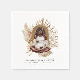 Guardanapo De Papel Chá de fraldas Boho Florals