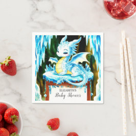 Guardanapo De Papel Chá de fraldas Boho Little Dragon