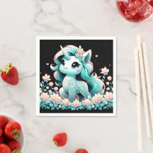 Chá de fraldas Boho Unicorn