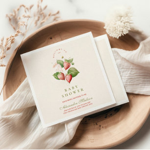 Guardanapo De Papel Chá de fraldas Bonito Berry