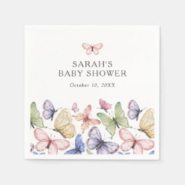 Guardanapo De Papel Chá de fraldas borboleta