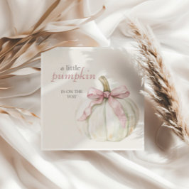 Guardanapo De Papel Chá de fraldas branco de Arco rosa-abóbora