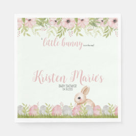 Guardanapo De Papel Chá de fraldas Bunny da Páscoa