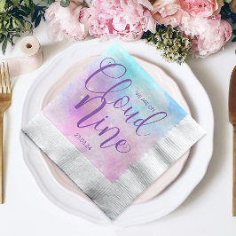 Guardanapo De Papel Chá de fraldas Cloud Nine Girl