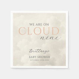 Guardanapo De Papel Chá de fraldas Cloud Nine White Clouds