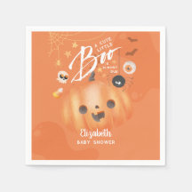 Chá de fraldas Colorida do Halloween Boo Themed