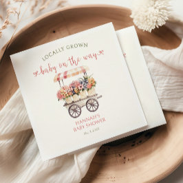 Guardanapo De Papel Chá de fraldas crescido localmente