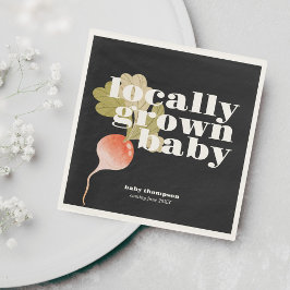 Guardanapo De Papel Chá de fraldas crescido localmente | Colorblock B&