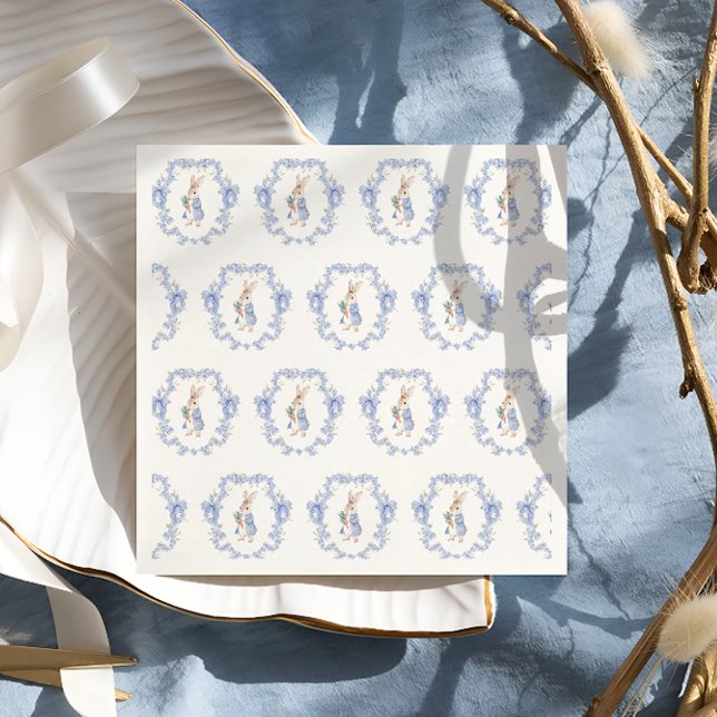 Guardanapo De Papel Chá de fraldas Cute Peter Rabbit (Criador carregado)