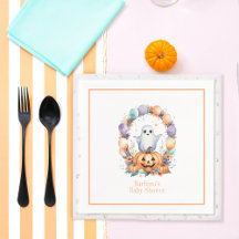 Chá de fraldas Cute Spooky