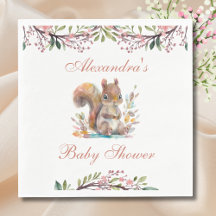 Chá de fraldas da Floresta de Esquilo Cento Nápole