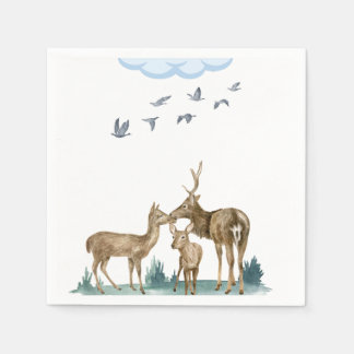 Guardanapo De Papel Chá de fraldas de Animais Florestais Napkins
