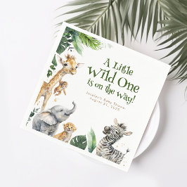 Guardanapo De Papel Chá de fraldas de Animais Safari Selvagens