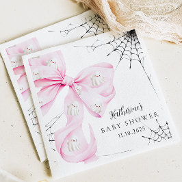 Guardanapo De Papel Chá de fraldas de Arco Pequeno PINK