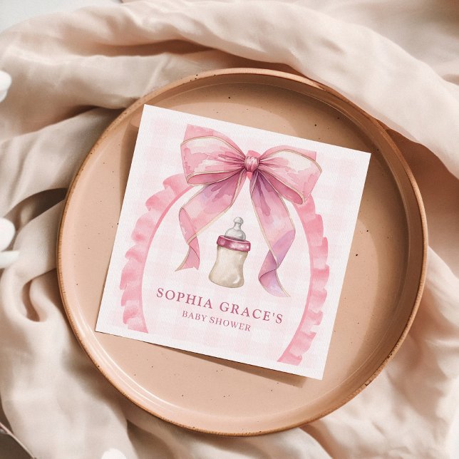 Guardanapo De Papel Chá de fraldas de Arco rosa (Criador carregado)