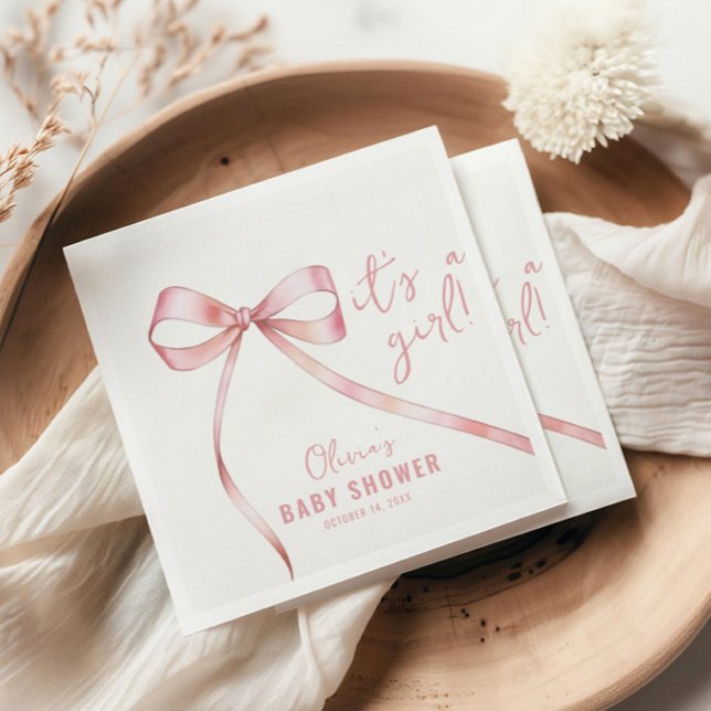 Guardanapo De Papel Chá de fraldas de Arco Rosa Simples (Criador carregado)