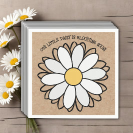 Guardanapo De Papel Chá de fraldas de Artesanato Minimalista da Daisy
