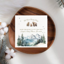 Chá de fraldas de Aventura do Urso das Montanhas d