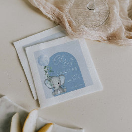 Guardanapo De Papel Chá de fraldas de Balões de Rapaz Elefante