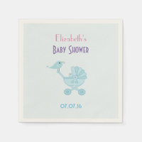 Chá de fraldas de Bebês e Mamães Bluebird