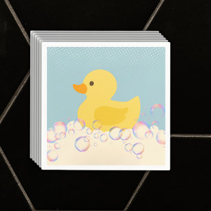 Guardanapo De Papel Chá de fraldas de Bolhas de Rubber Ducky