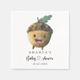 Guardanapo De Papel Chá de fraldas de bolota de outono