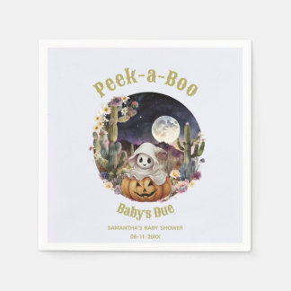 Guardanapo De Papel Chá de fraldas de Boo de Bompkin Halloween