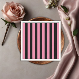 Guardanapo De Papel Chá de fraldas de Caminhão Floral Cor-de-Rosa Pret