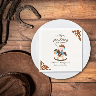 Guardanapo De Papel Chá de fraldas de Carneiros Rochosos do Cowboy Oci