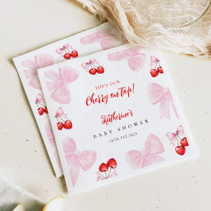 Guardanapo De Papel Chá de fraldas de Cherry Coquette