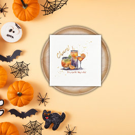 Guardanapo De Papel Chá de fraldas de coquetéis do Halloween
