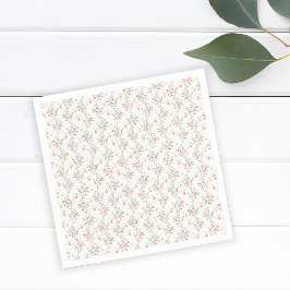 Guardanapo De Papel Chá de fraldas de Coquetes da Shack Floral de Amor