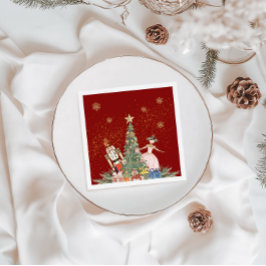 Guardanapo De Papel Chá de fraldas de Festa de Natal de Nutcracker