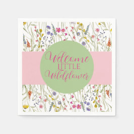 Guardanapo De Papel Chá de fraldas de flor selvagem